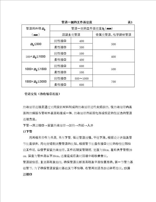 HDPE钢带增强螺旋波纹管施工方案