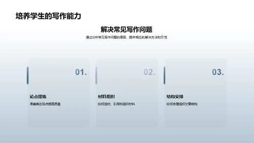 商务风教育培训教学课件PPT模板