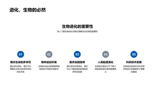 生物进化原理讲解PPT模板