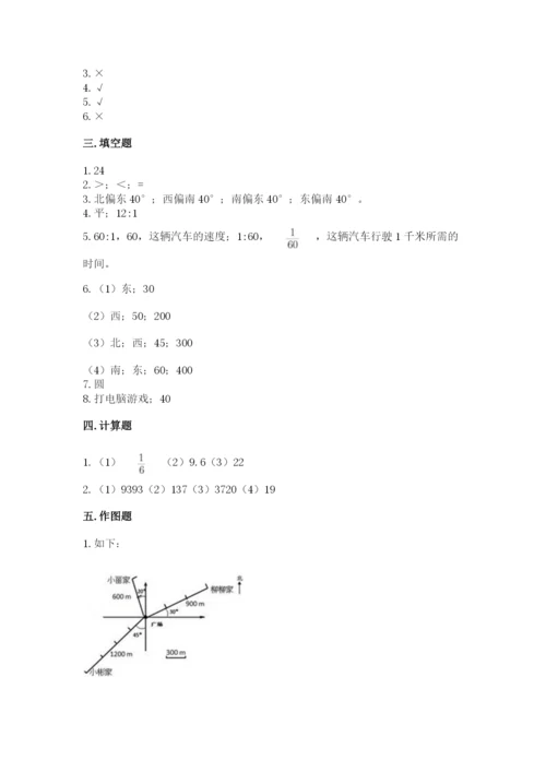 小学数学六年级上册期末卷【原创题】.docx