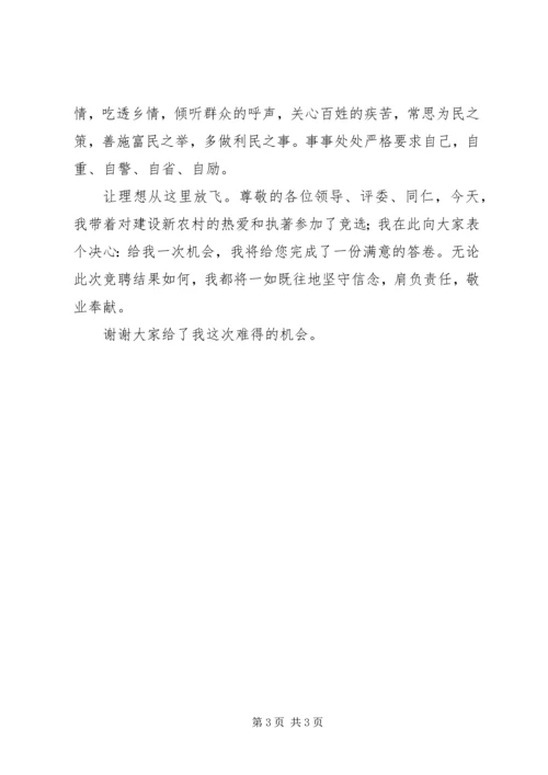 副乡长竞选演讲稿.docx