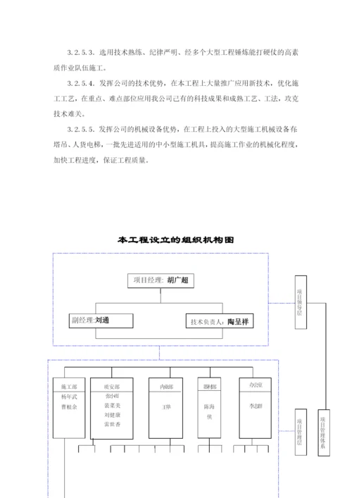 大圩金葡萄家园施工组织设计施工组织设计报监理.docx