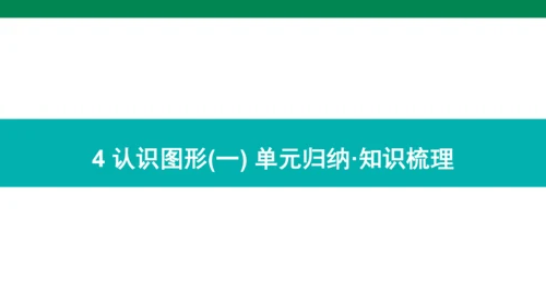 人教版数学一年级上册期中复习 单元归纳 知识梳理(共16张PPT)