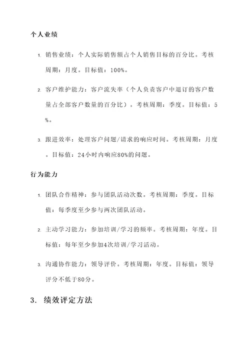 移动分公司kpi绩效考核方案