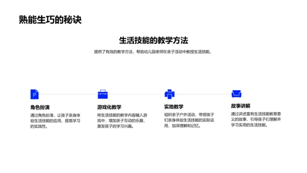 亲子教育活动策划实践PPT模板