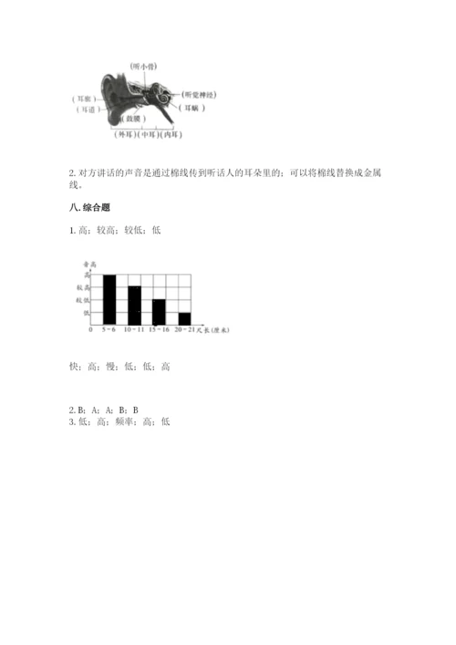 教科版科学四年级上册第二单元《呼吸和消化》测试卷精品（b卷）.docx