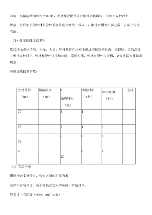 给排水、采暖、燃气工程施工方法