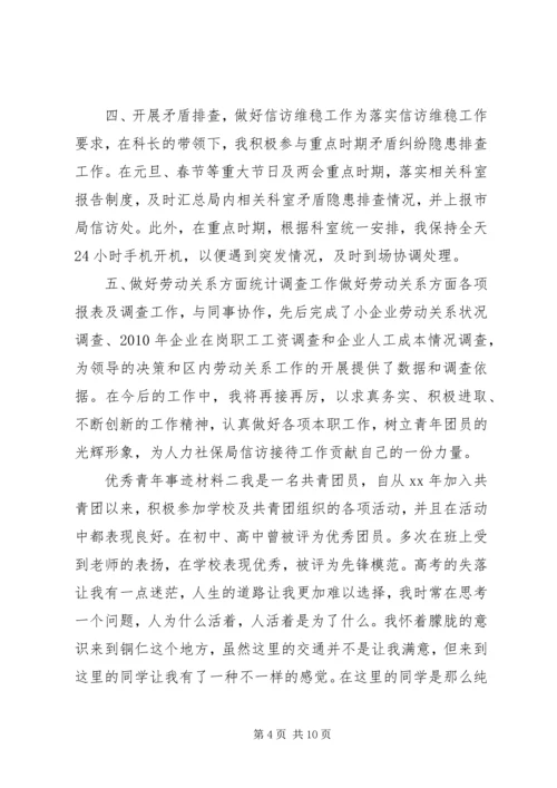 优秀青年事迹材料.docx