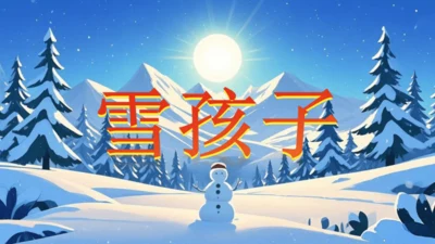 21雪孩子 课件(共32张PPT)