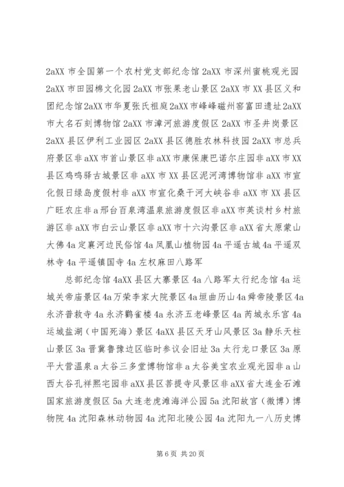 全国首批信得过景区.docx