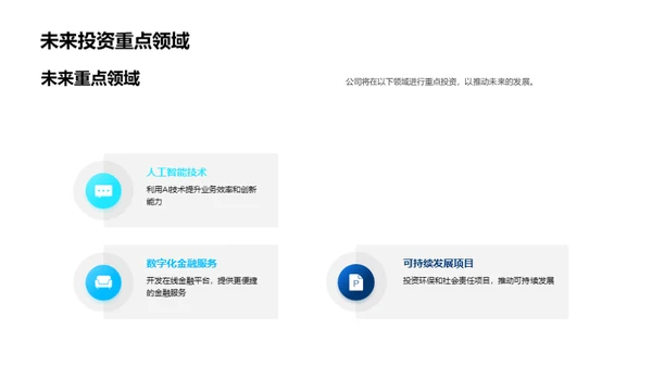 财务策略与未来
