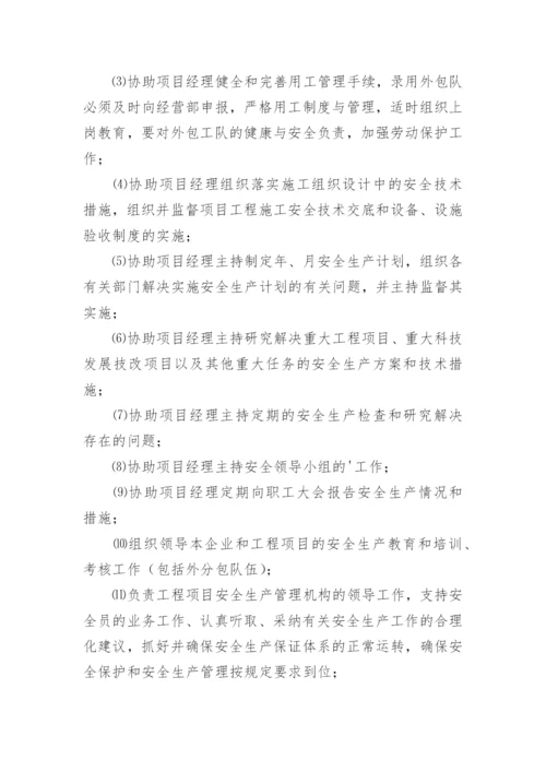 项目副经理岗位职责.docx