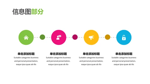 绿色抽象商业金融公司介绍动态PPT模板