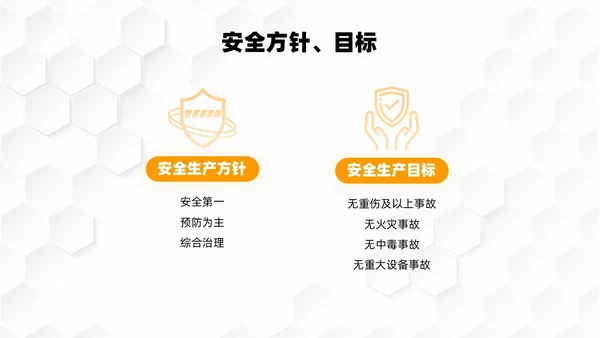 橙色简约几何商务应急预案培训PPT模板应急培训