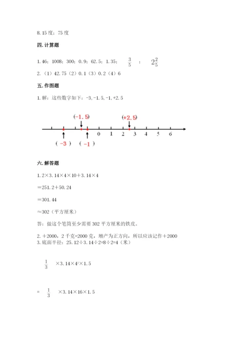 日照市小升初数学测试卷学生专用.docx