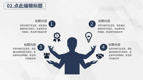 部门早会晨会公司例会通用PPT模板