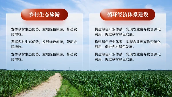 建设新农村乡村振兴战略规划通用PPT模板