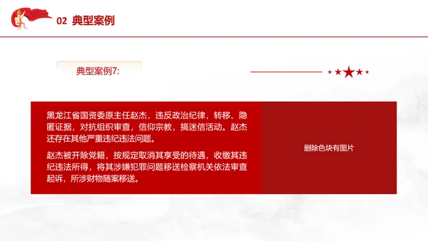党纪教育学习PPT违反党的政治纪律案例剖析课件PPT