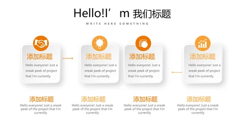 手绘美味面包烘焙动态PPT模板