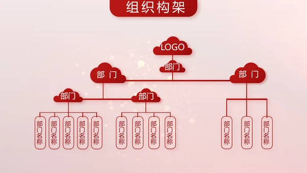 红色喜庆2021喜迎新春春节晚会年会动态PPT模板
