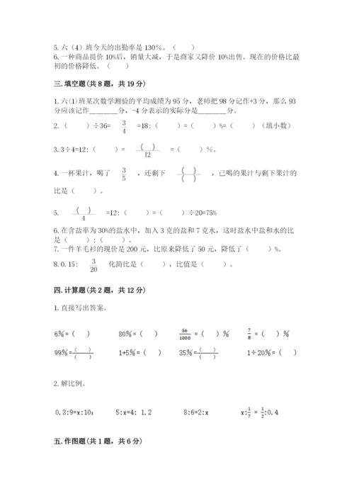 点军区六年级下册数学期末测试卷参考答案.docx