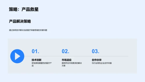 医疗创新竞赛路演PPT模板
