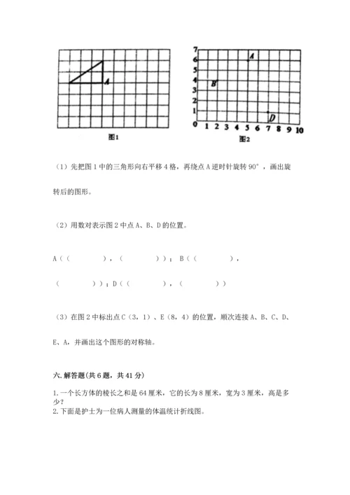 人教版五年级下册数学期末测试卷及完整答案【有一套】.docx