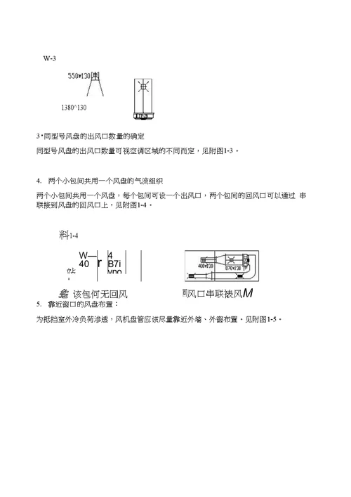 空调水系统设计问题及通风风管画法