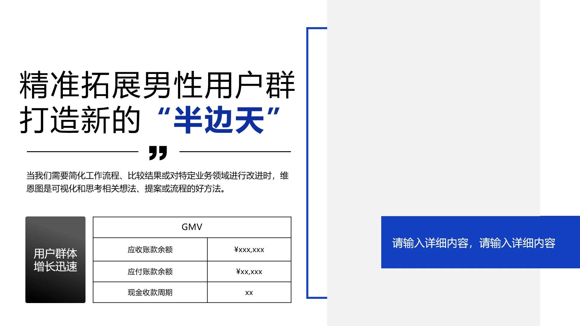 用户群体分析精准拓展男性用户群体增长