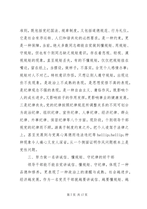 讲政治守纪律心得体会.docx