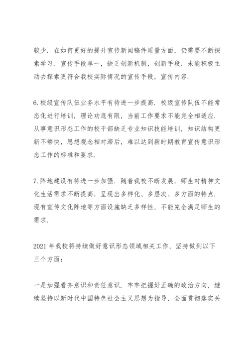 小学意识形态领域风险点排查情况报告.docx