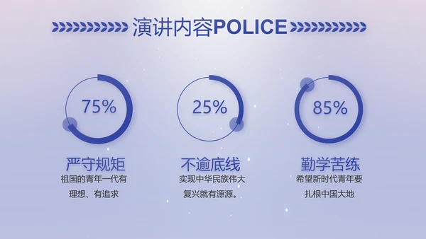 扫黑除恶专项斗争公安警察动态PPT模板