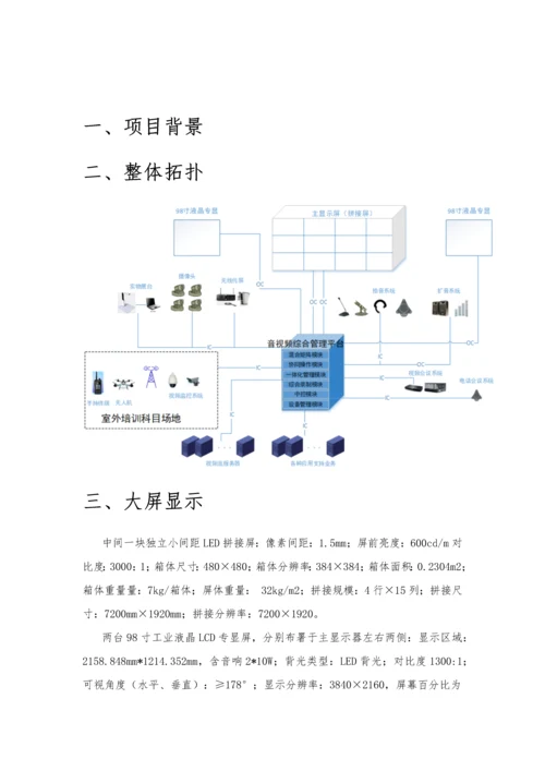 多媒体会议室建设方案模板.docx