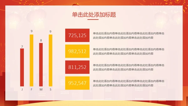 新年快乐过年通用PPT模版