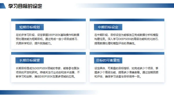 DEEPSEEK学习科普教程通用PPT模板