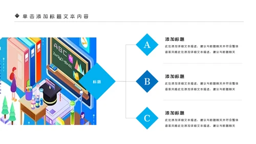 教学设计网络在线教育学习课堂PPT模板