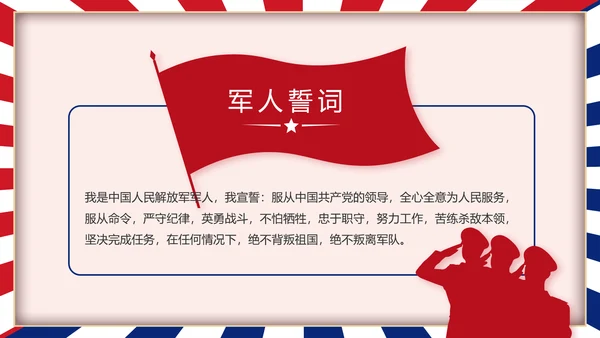 部队军事工作总结汇报动态PPT