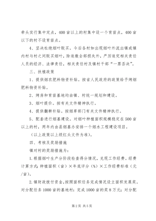 镇烟叶生产工作方案 (3).docx
