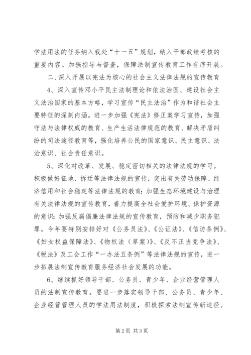 二00六年路南街道法制宣传教育工作计划.docx