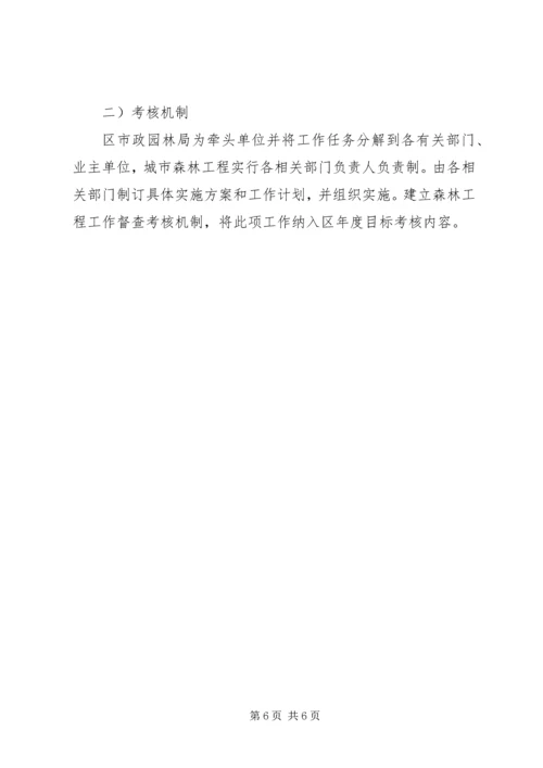 森林工程规划建设安排意见.docx