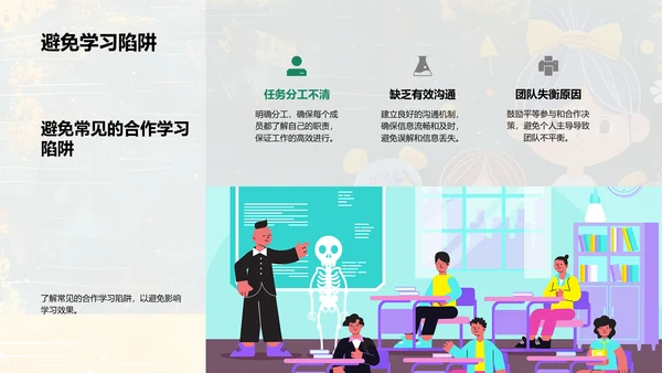 合作学习实践PPT模板