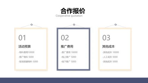 简约商务风企业营销渠道合作方案