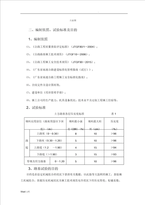 土方填筑路基首件施工方案