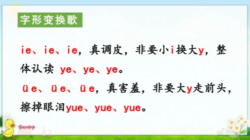 汉语拼音11  ie  üe  er 课件