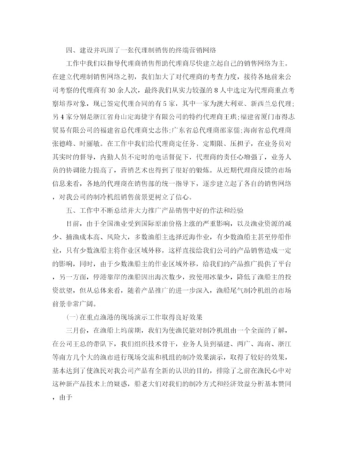 精编之家电销售人员工作总结精选范文.docx