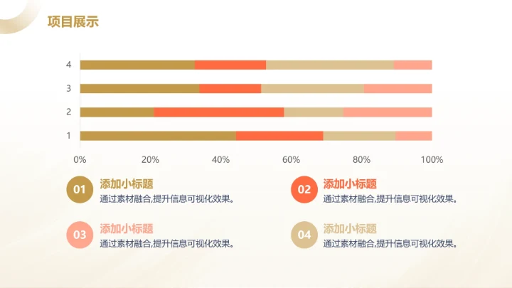 香槟金简约商务风工作总结计划汇报PPT模板