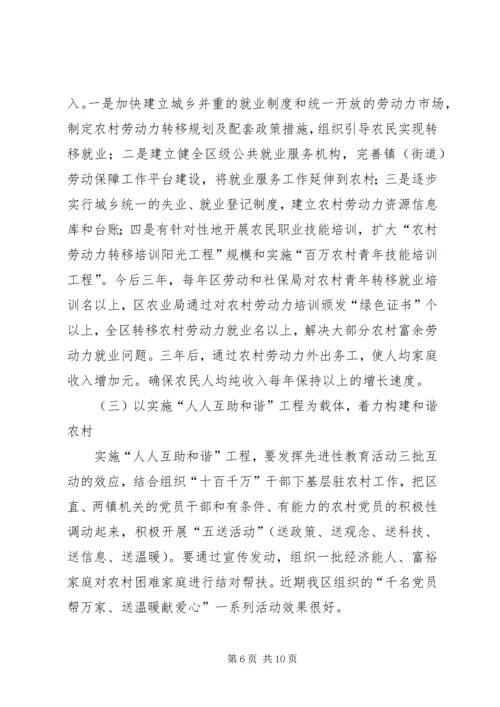 区委书记在建设社会主义新农村讲座上的讲话 (5).docx