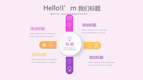 时尚艺术微立体述职报告工作总结商务通用PPT动态模板
