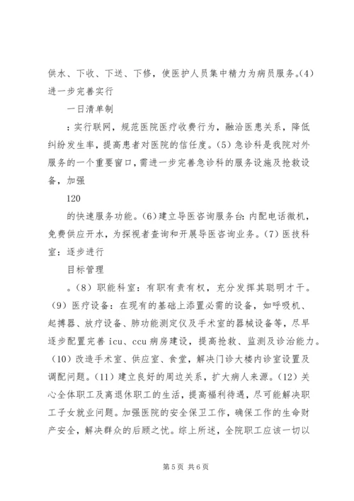 医院院长竞职演讲稿范本.docx