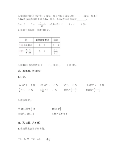 海南省【小升初】2023年小升初数学试卷附答案ab卷.docx